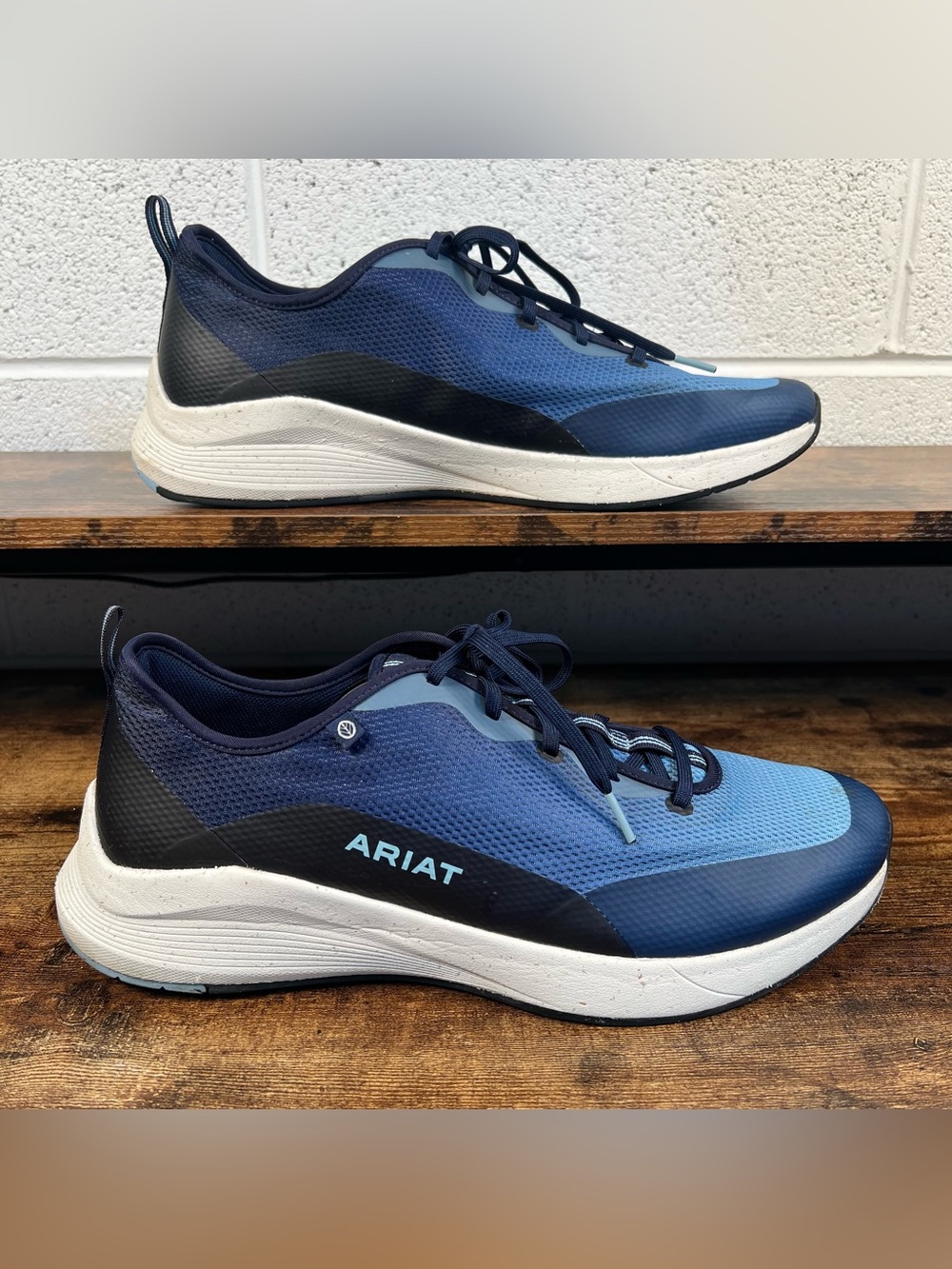 Ariat Shiftrunner Waves Sneakers Shoes Trainers Blue Athleisure Running Men's 14